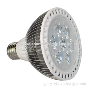 PAR38 LED Bulb, 12W Power Consumption and 85 to 265V AC Input Voltage, 2-year Warranty